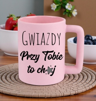Kubek 400ml DUŻY Prezent Dzień Kobiet dla Koleżanki Dziewczyny Żony Kobiety