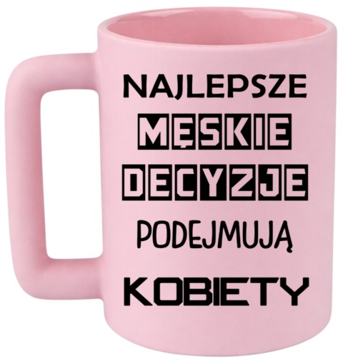 Kubek 400ml DUŻY Prezent Dzień Kobiet dla Koleżanki Dziewczyny Żony Kobiety