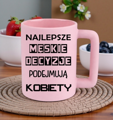 Kubek 400ml DUŻY Prezent Dzień Kobiet dla Koleżanki Dziewczyny Żony Kobiety