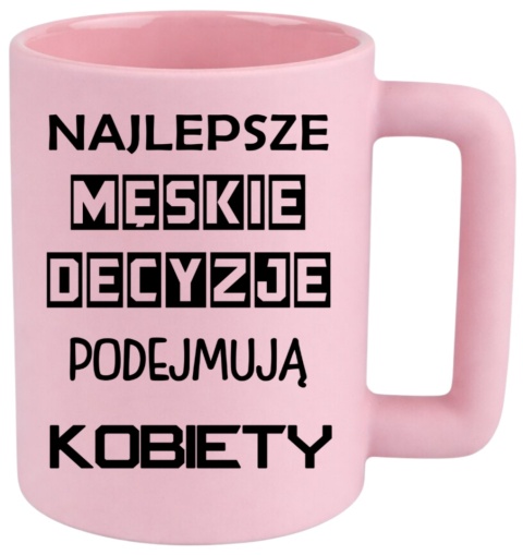 Kubek 400ml DUŻY Prezent Dzień Kobiet dla Koleżanki Dziewczyny Żony Kobiety