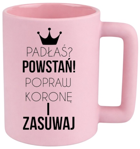 Kubek 400ml DUŻY Prezent Dzień Kobiet dla Koleżanki Dziewczyny Żony Kobiety