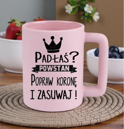 Kubek 400ml DUŻY Prezent Dzień Kobiet dla Koleżanki Dziewczyny Żony Kobiety
