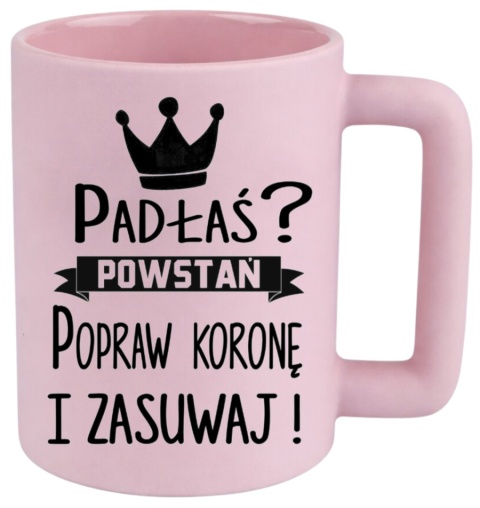 Kubek 400ml DUŻY Prezent Dzień Kobiet dla Koleżanki Dziewczyny Żony Kobiety
