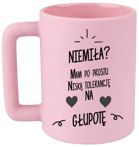 Kubek 400ml DUŻY Prezent Dzień Kobiet dla Koleżanki Dziewczyny Żony Kobiety