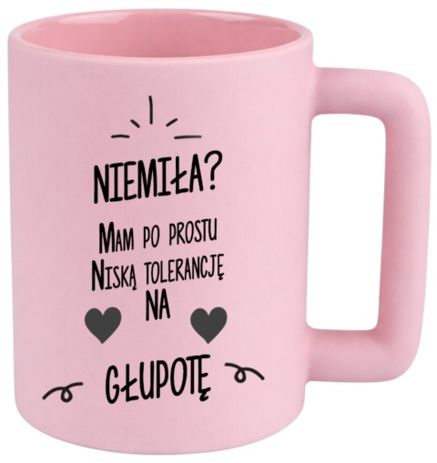 Kubek 400ml DUŻY Prezent Dzień Kobiet dla Koleżanki Dziewczyny Żony Kobiety