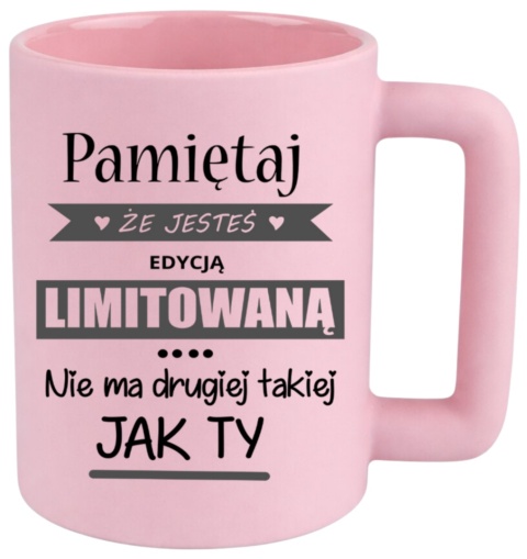 Kubek 400ml DUŻY Prezent Dzień Kobiet dla Koleżanki Dziewczyny Żony Kobiety