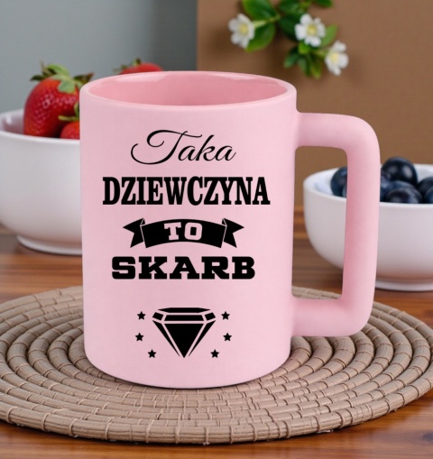 Kubek 400ml DUŻY Prezent Dzień Kobiet dla Koleżanki Dziewczyny Żony Kobiety