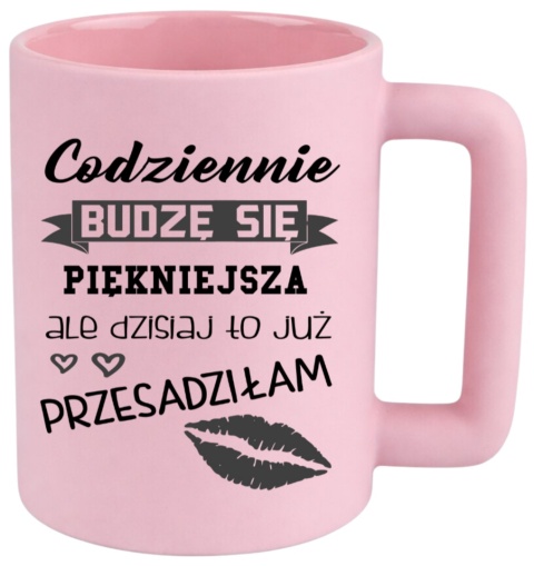 Kubek 400ml DUŻY Prezent Dzień Kobiet dla Koleżanki Dziewczyny Żony Kobiety
