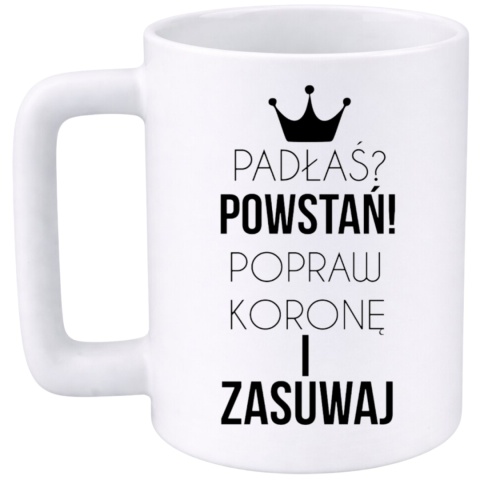 Kubek 400ml DUŻY Prezent Dzień Kobiet dla Koleżanki Dziewczyny Żony Mamy