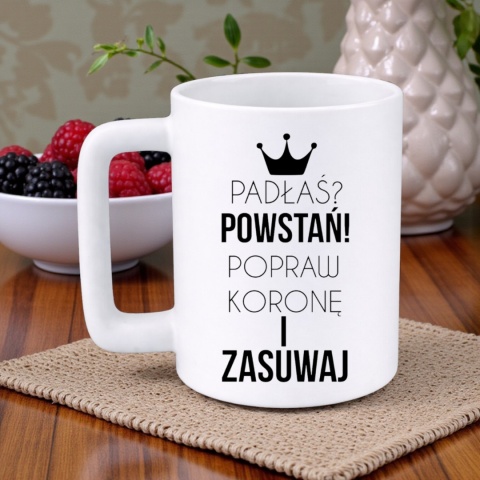 Kubek 400ml DUŻY Prezent Dzień Kobiet dla Koleżanki Dziewczyny Żony Mamy