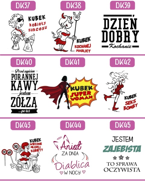 Kubek 400ml DUŻY Prezent Dzień Kobiet dla Koleżanki Dziewczyny Żony Mamy