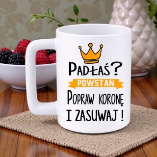 Kubek 400ml DUŻY Prezent Dzień Kobiet dla Koleżanki Dziewczyny Żony Mamy