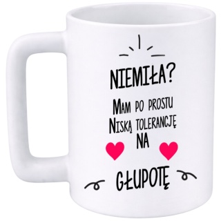 Kubek 400ml DUŻY Prezent Dzień Kobiet dla Koleżanki Dziewczyny Żony Mamy