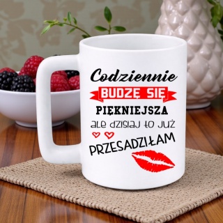 Kubek 400ml DUŻY Prezent Dzień Kobiet dla Koleżanki Dziewczyny Żony Mamy