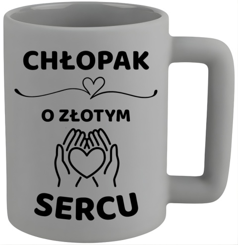 Kubek 400ml DUŻY Prezent dla CHŁOPAKA KOLEGI Dzień Mężczyzny Walentynki