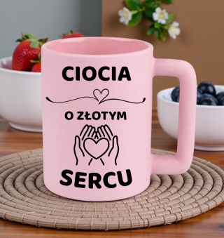 Kubek 400ml DUŻY Prezent dla CIOCI Dzień Kobiet Urodziny podziękowanie