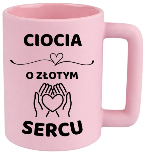 Kubek 400ml DUŻY Prezent dla CIOCI Dzień Kobiet Urodziny podziękowanie