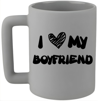 Kubek 400ml DUŻY oryginalny Prezent dla CHŁOPAKA Dzień Mężczyzny Walentynki