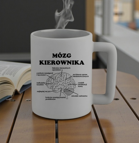 Kubek 400ml DUŻY oryginalny Prezent dla KIEROWNIKA Dzień Mężczyzny Urodziny