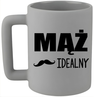 Kubek 400ml DUŻY oryginalny Prezent dla MĘŻA Dzień Mężczyzny Walentynki