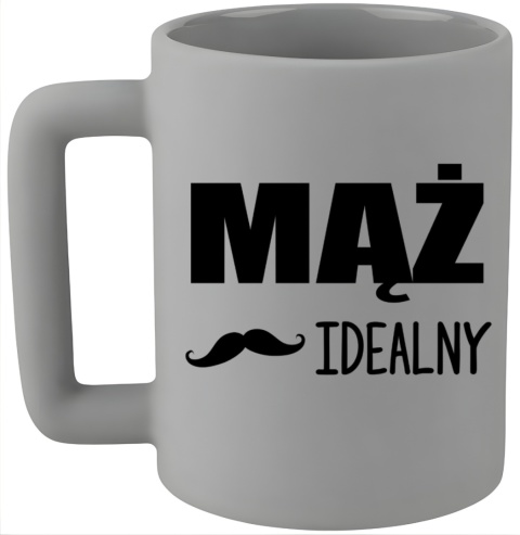 Kubek 400ml DUŻY oryginalny Prezent dla MĘŻA Dzień Mężczyzny Walentynki