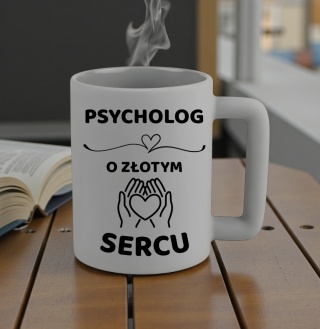 Kubek 400ml DUŻY oryginalny Prezent dla PSYCHOLOGA Dzień Mężczyzny Urodziny