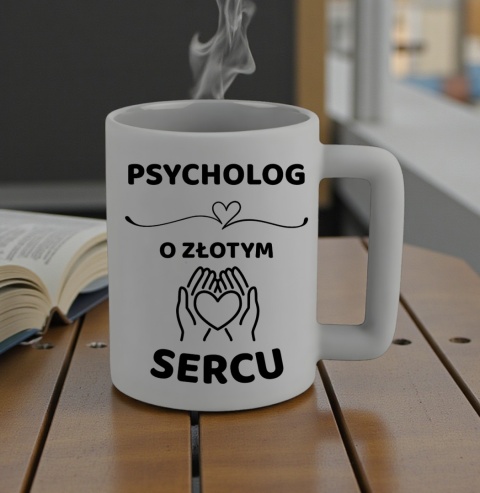 Kubek 400ml DUŻY oryginalny Prezent dla PSYCHOLOGA Dzień Mężczyzny Urodziny