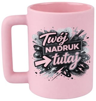 Kubek 400ml DUŻY z nadrukiem Grafika Tekst Prezent Reklama Twój PROJEKT