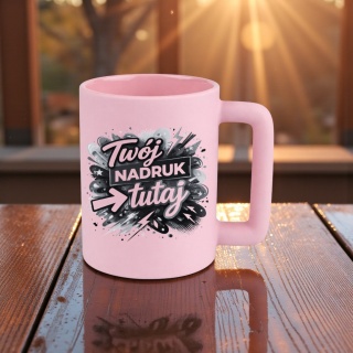 Kubek 400ml DUŻY z nadrukiem Grafika Tekst Prezent Reklama Twój PROJEKT