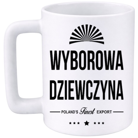 Kubek 400ml DUŻY z nadrukiem Prezent Dzień Kobiet dla Koleżanki Dziewczyny