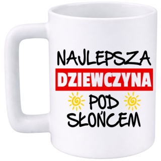 Kubek 400ml DUŻY z nadrukiem Prezent Dzień Kobiet dla Koleżanki Dziewczyny