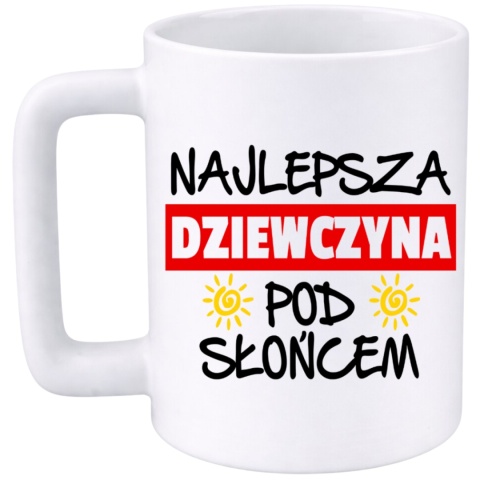 Kubek 400ml DUŻY z nadrukiem Prezent Dzień Kobiet dla Koleżanki Dziewczyny