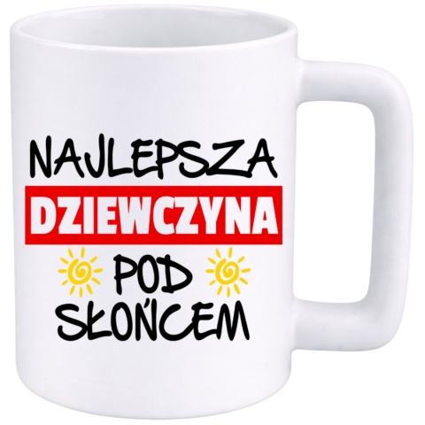 Kubek 400ml DUŻY z nadrukiem Prezent Dzień Kobiet dla Koleżanki Dziewczyny