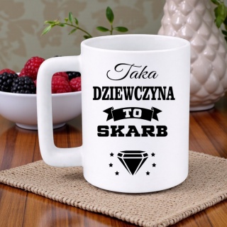 Kubek 400ml DUŻY z nadrukiem Prezent Dzień Kobiet dla Koleżanki Dziewczyny