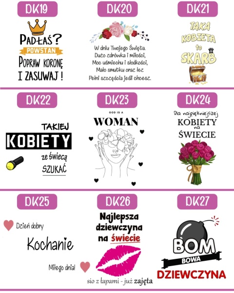 Kubek 400ml DUŻY z nadrukiem Prezent Dzień Kobiet dla Żony Mamy Koleżanki