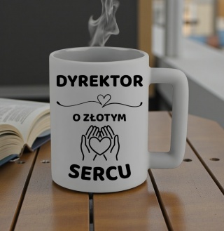 Kubek 400ml DUŻY z nadrukiem Prezent dla DYREKTORA Dzień Mężczyzny Urodziny