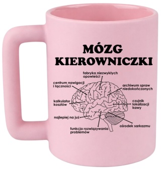 Kubek 400ml DUŻY z nadrukiem Prezent dla KIEROWNICZKI Dzień Kobiet urodziny