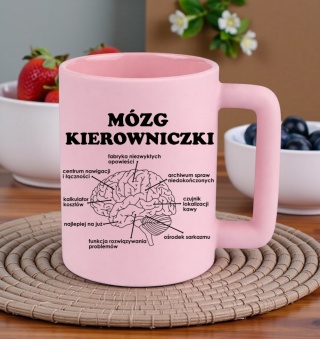 Kubek 400ml DUŻY z nadrukiem Prezent dla KIEROWNICZKI Dzień Kobiet urodziny