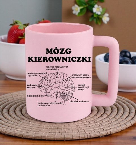 Kubek 400ml DUŻY z nadrukiem Prezent dla KIEROWNICZKI Dzień Kobiet urodziny