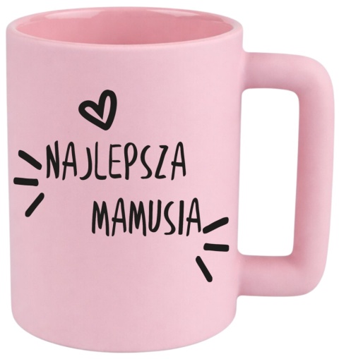 Kubek 400ml DUŻY z nadrukiem Prezent dla MAMY Dzień Matki Dzień Kobiet