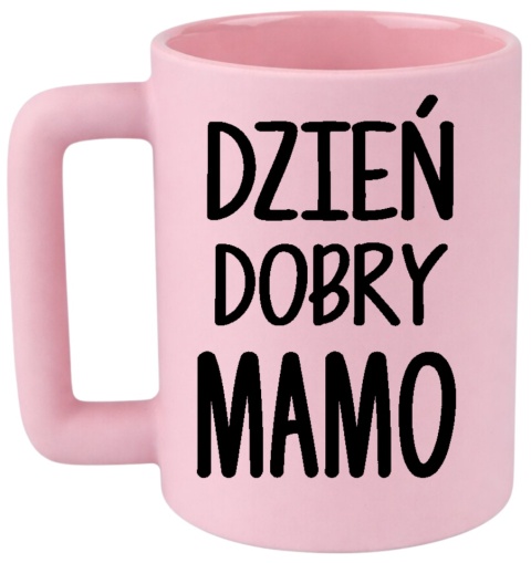 Kubek 400ml DUŻY z nadrukiem Prezent dla MAMY Dzień Matki Dzień Kobiet