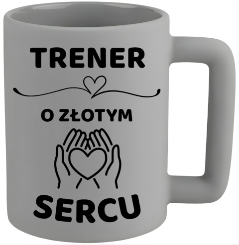 Kubek 400ml DUŻY z nadrukiem Prezent dla TRENERA Dzień Mężczyzny Urodziny