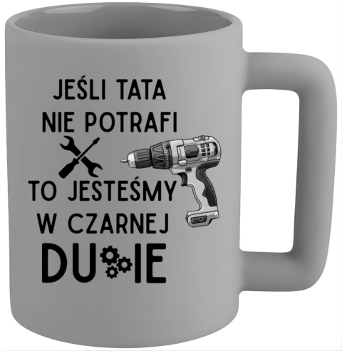 Kubek 400ml DUŻY z nadrukiem Prezent dla Taty DZIEŃ OJCA Urodziny Tata