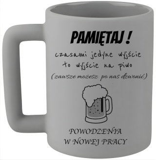Kubek 400ml DUŻY z nadrukiem Prezent z dla KOLEGI na Pożegnanie z pracy