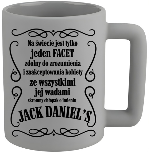 Kubek 400ml DUŻY z nadrukiem dla CHŁOPAKA MĘŻA FACETA Dzień Mężczyzn