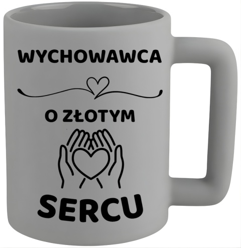 Kubek 400ml DUŻY z nadrukiem oryginalny Prezent dla WYCHOWAWCY NAUCZYCIELA