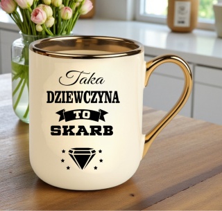 Kubek z nadrukiem PREMIUM prezent Dzień Kobiet dla Dziewczyny Koleżanki