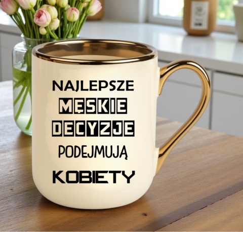Kubek z nadrukiem prezent Dzień Kobiet dla Dziewczyny Żony Koleżanki Mamy