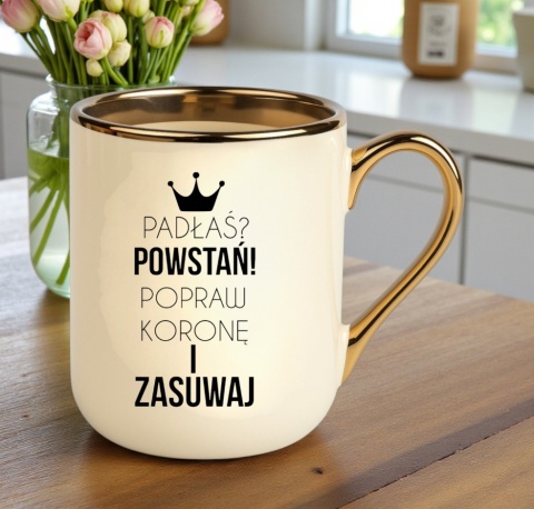 Kubek z nadrukiem prezent Dzień Kobiet dla Dziewczyny Żony Koleżanki Mamy