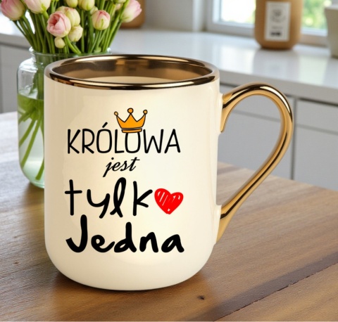 Kubek z nadrukiem prezent Dzień Kobiet dla Dziewczyny Żony Koleżanki Mamy